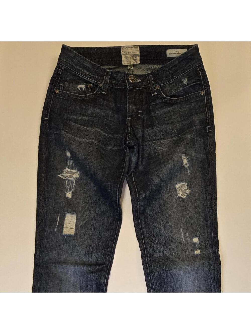 George Women's Navy and Blue Jeans